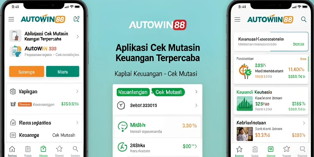 Antarmuka AUTOWIN88 menampilkan detail mutasi keuangan yang jelas.