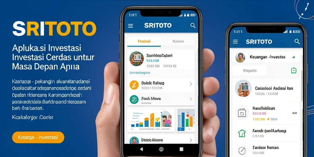 Tampilan antarmuka SRITOTO yang modern dan interaktif dalam investasi.